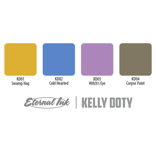 Eternal Tattoo Ink - Kelly Doty Resurrection Ink Set - Image 2