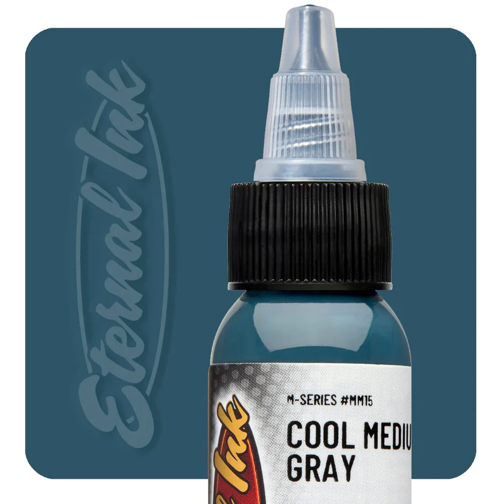 Eternal Tattoo Ink - M Series - Cool Medium Gray