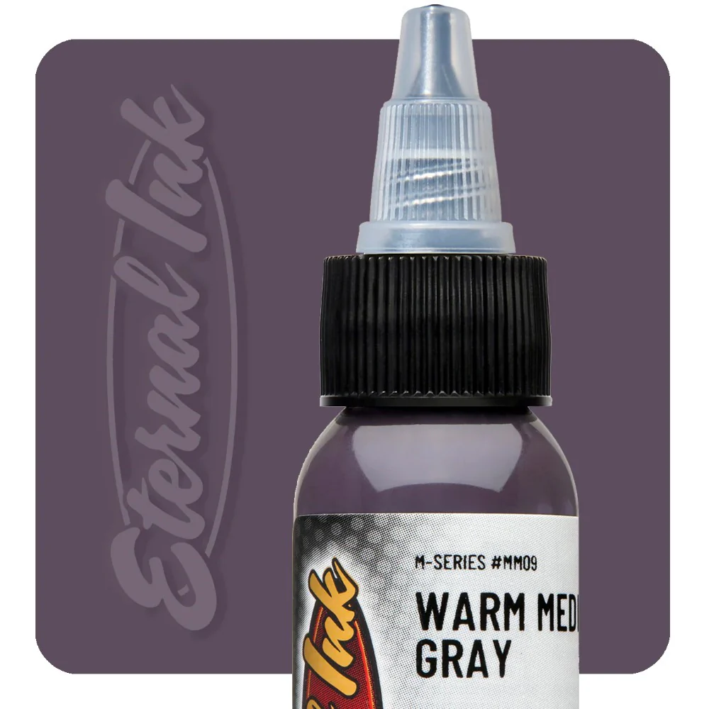 Eternal Tattoo Ink - M Series - Warm Medium Gray