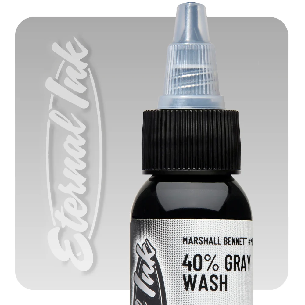 Eternal Tattoo Ink - Marshall Bennett Gray Wash Set of 4 - Image 6
