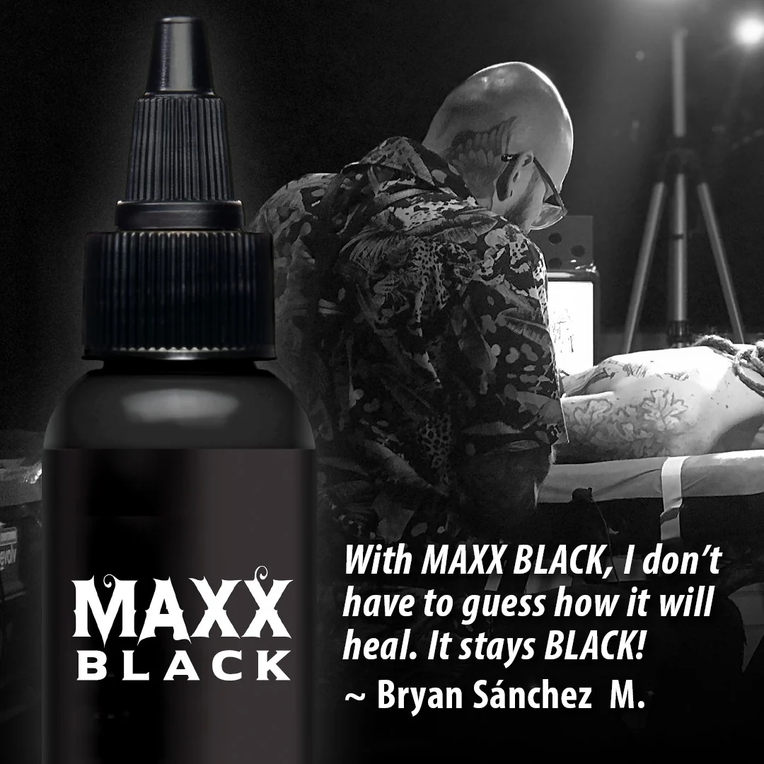 Eternal Tattoo Ink - Maxx Black - Image 2