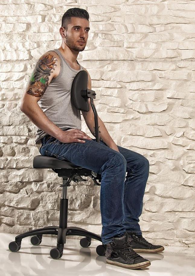 Fellowship Adjustable Tattoo Artist Chair 9970 - Image 7