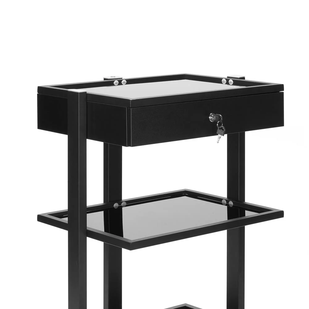Fellowship Locking Cabinet for Rolling Cart — Black - Image 10
