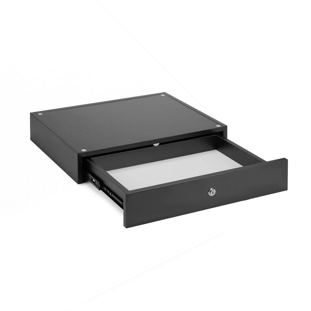 Fellowship Locking Cabinet for Rolling Cart — Black - Image 2