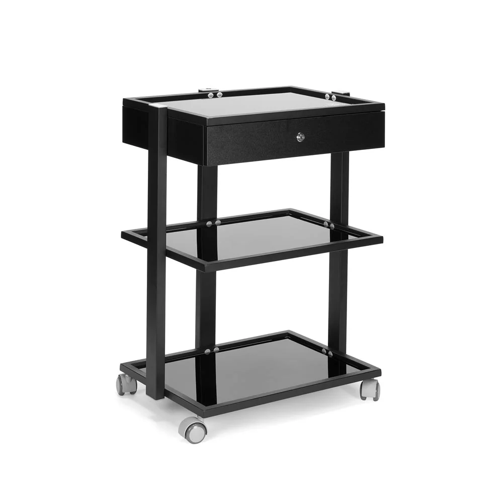 Fellowship Locking Cabinet for Rolling Cart — Black - Image 5