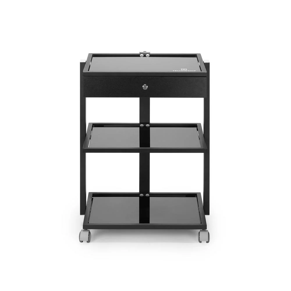 Fellowship Locking Cabinet for Rolling Cart — Black - Image 6