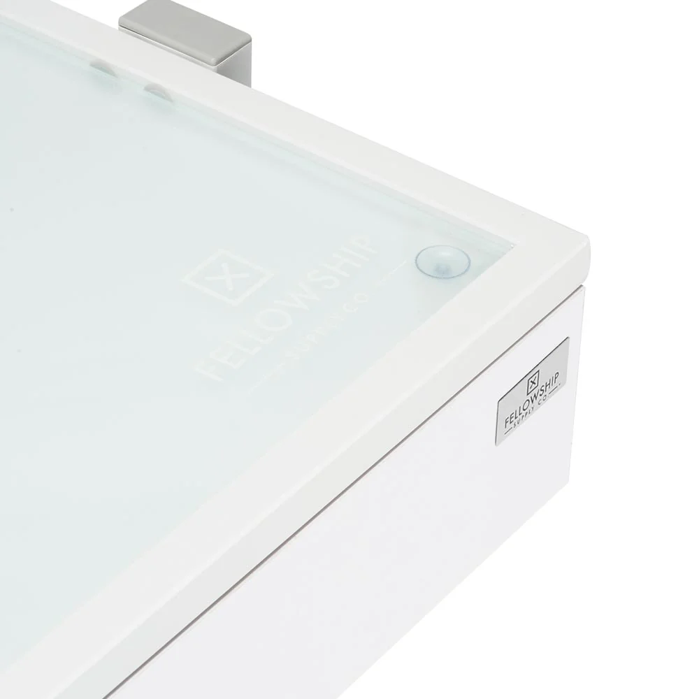Fellowship Locking Cabinet for Rolling Cart — White - Image 11