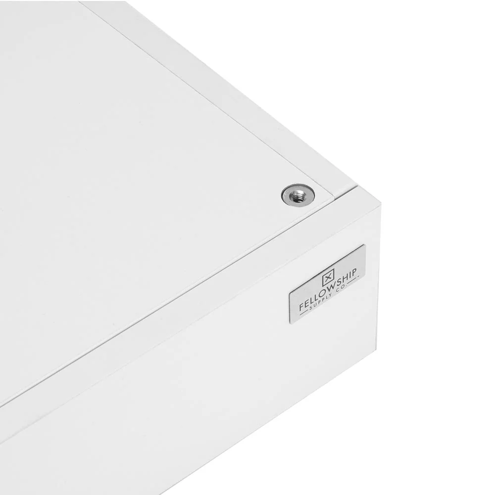 Fellowship Locking Cabinet for Rolling Cart — White - Image 4