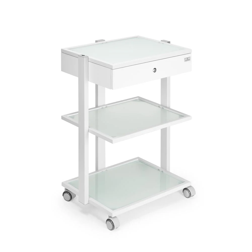 Fellowship Locking Cabinet for Rolling Cart — White - Image 5