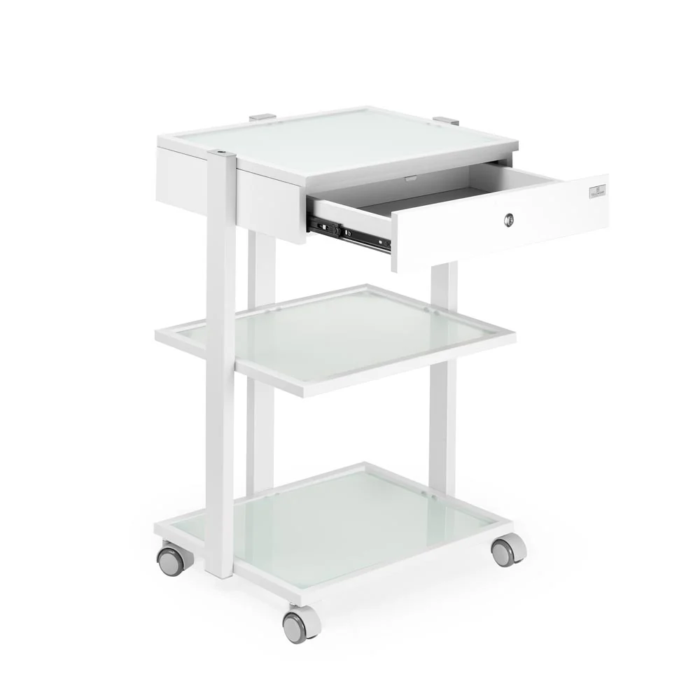Fellowship Locking Cabinet for Rolling Cart — White - Image 6