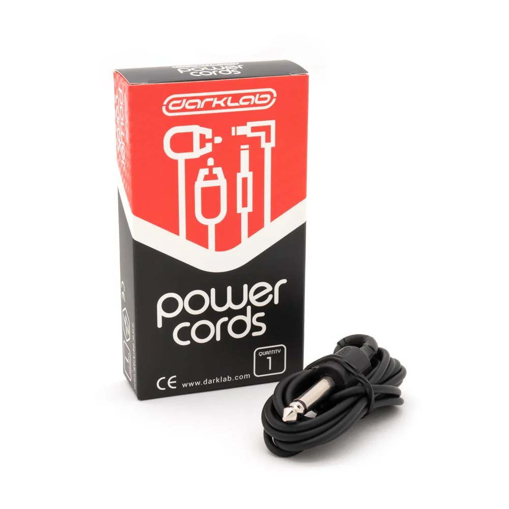 FK Irons Darklab 6’ Straight Air Mini DC Cable — Black - Image 4