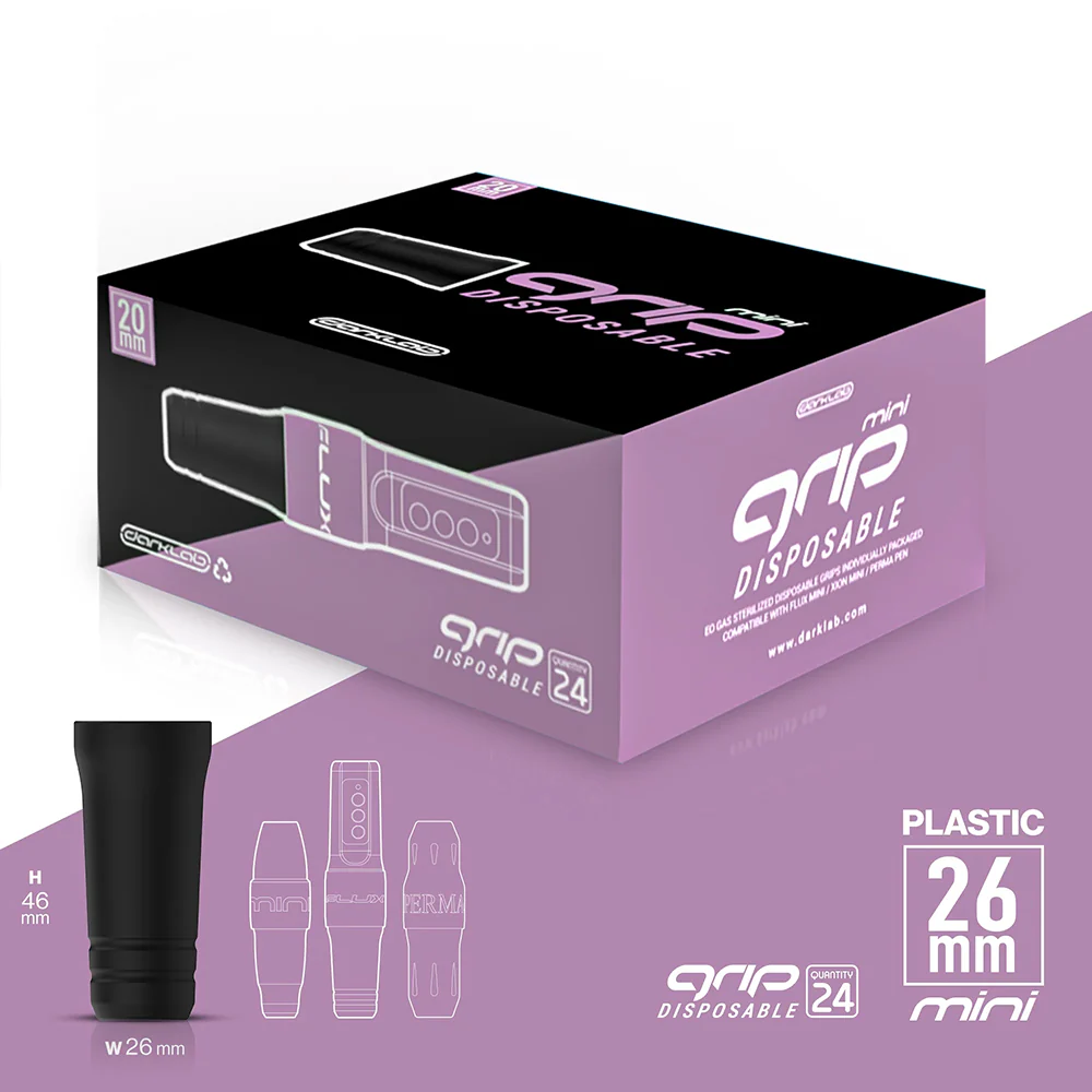 FK Irons 28mm Disposable Tattoo Grips — Box of 24 - Image 14