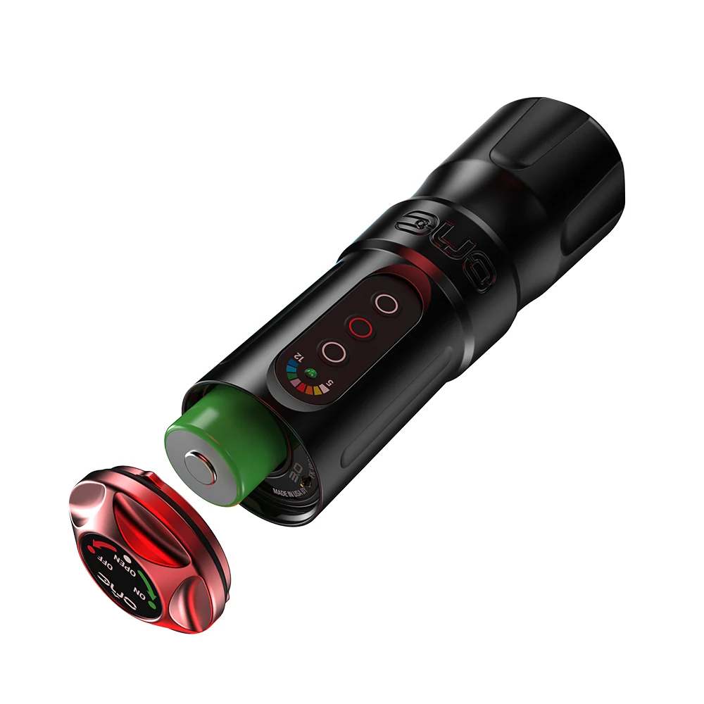 FK Irons One Tattoo Machine with Drop in Battery — 3.0mm or 4.0mm — Pick Color - Image 11