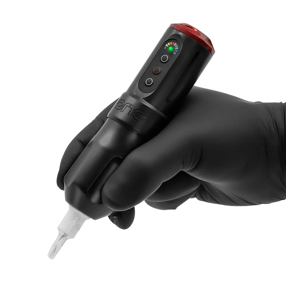 FK Irons One Tattoo Machine with Drop in Battery — 3.0mm or 4.0mm — Pick Color - Image 9
