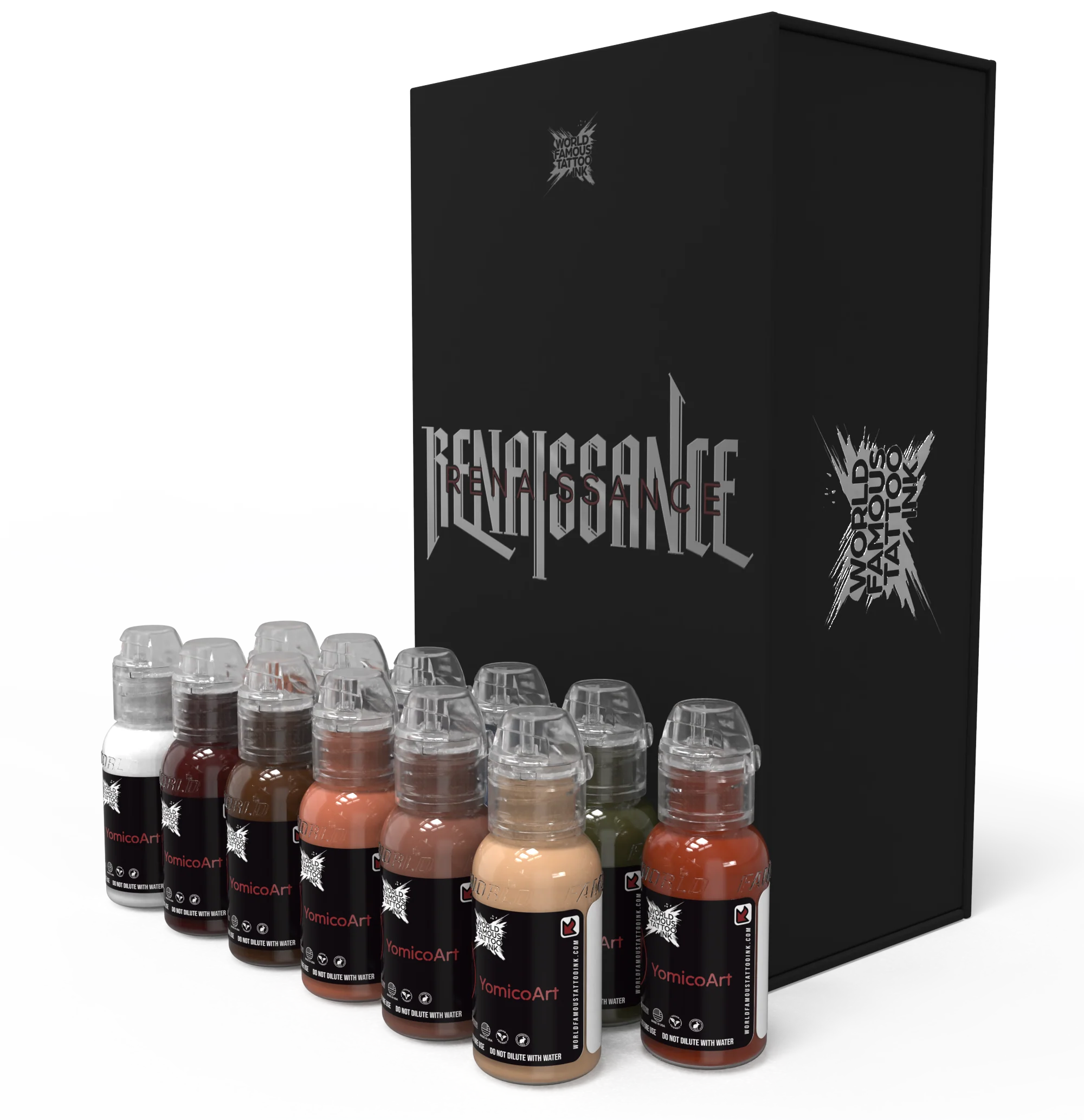 FK Irons x World Famous Yomico Special Edition Flux Max Machine & Renaissance Ink Kit - Image 5