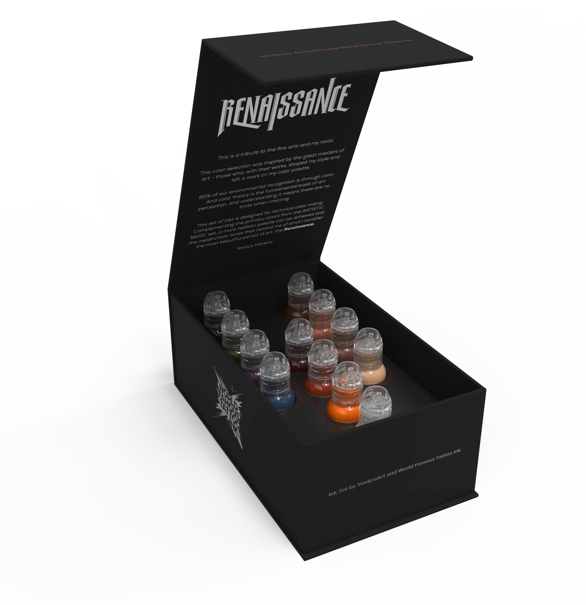 FK Irons x World Famous Yomico Special Edition Flux Max Machine & Renaissance Ink Kit - Image 7