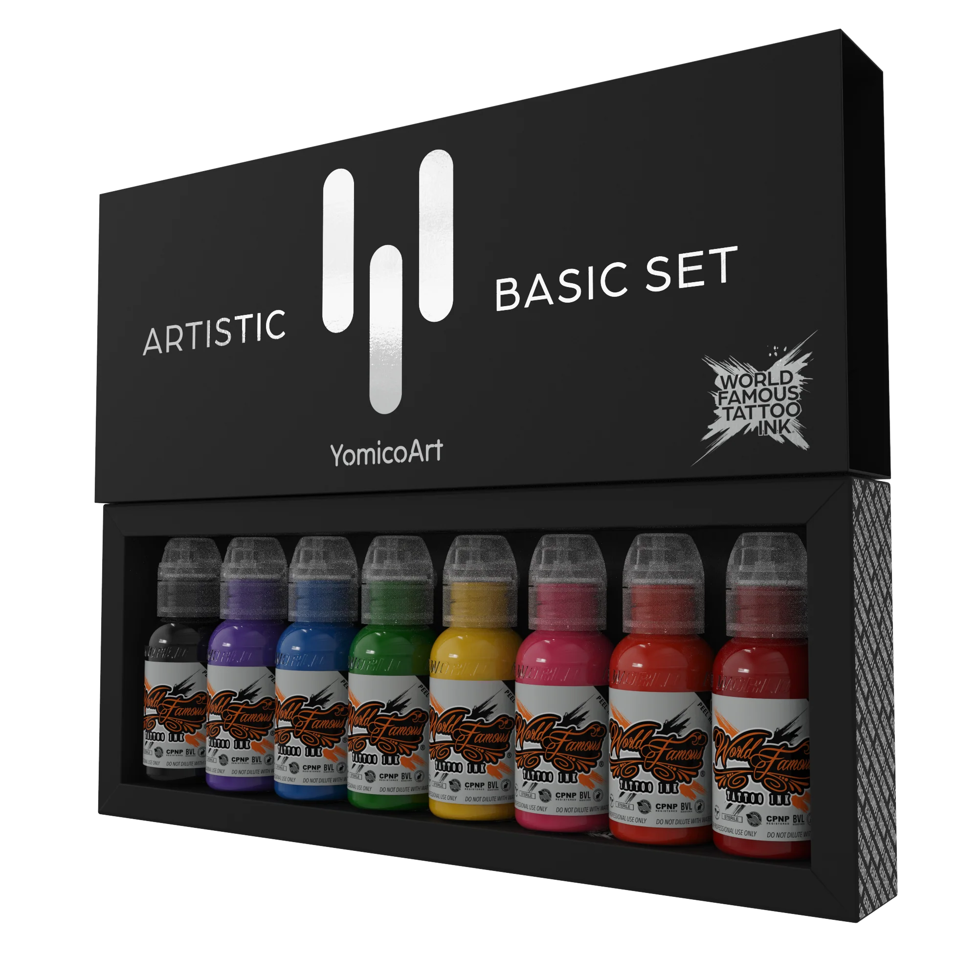 FK Irons x World Famous Yomico Special Edition ONE Machine & Artistic Basic Ink Kit - Image 5
