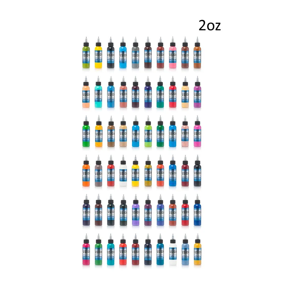 Fusion 60-Color Full Set — Fusion Tattoo Ink — Pick Size - Image 2