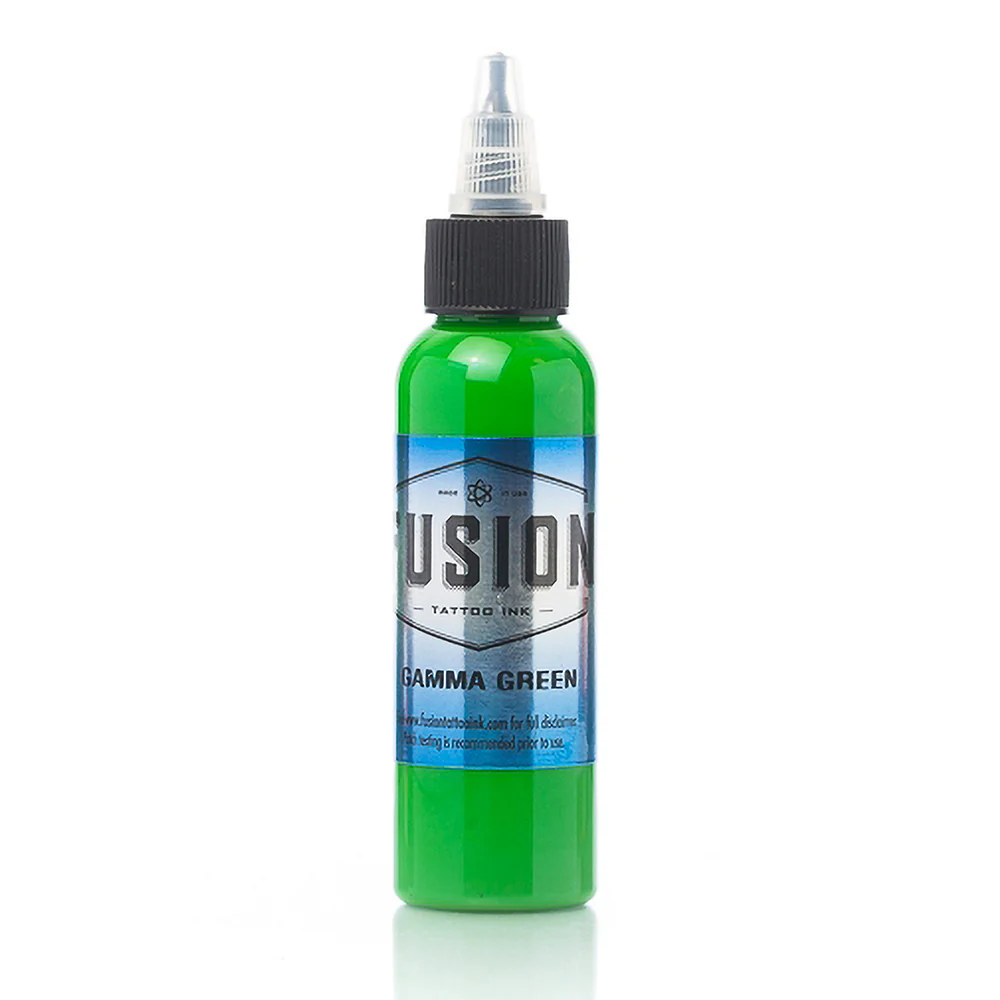 Gamma Green — Fusion Tattoo Ink — Pick Size - Image 2