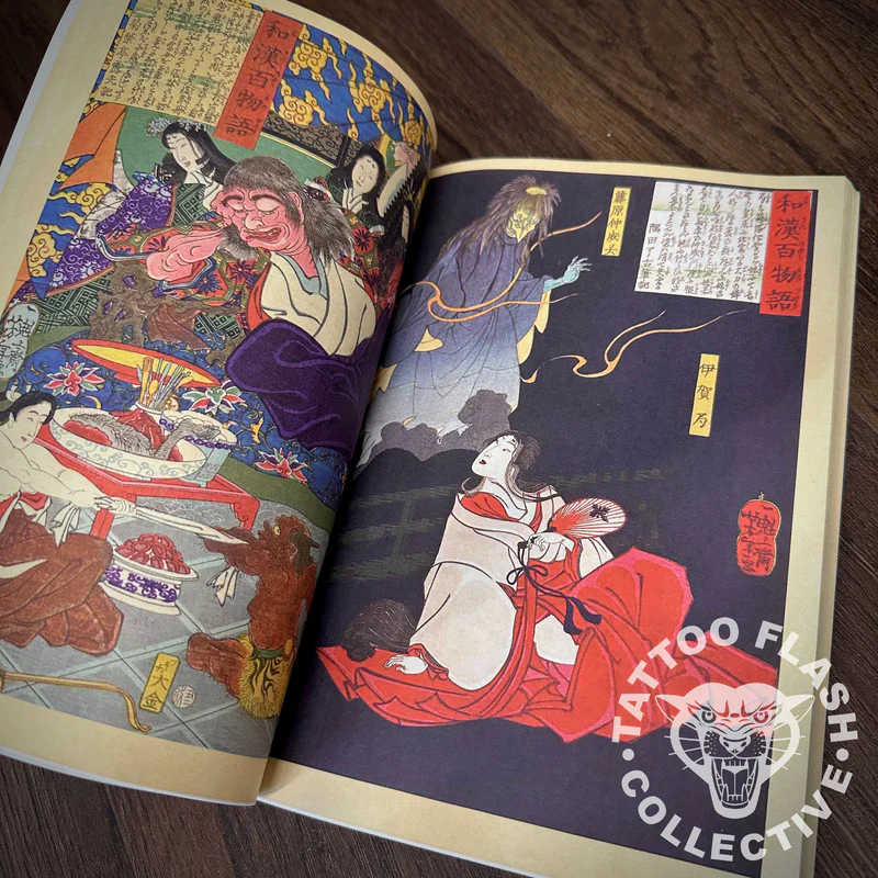 Ghosts and Demons Tattoo Flash — Softcover Book - Image 8