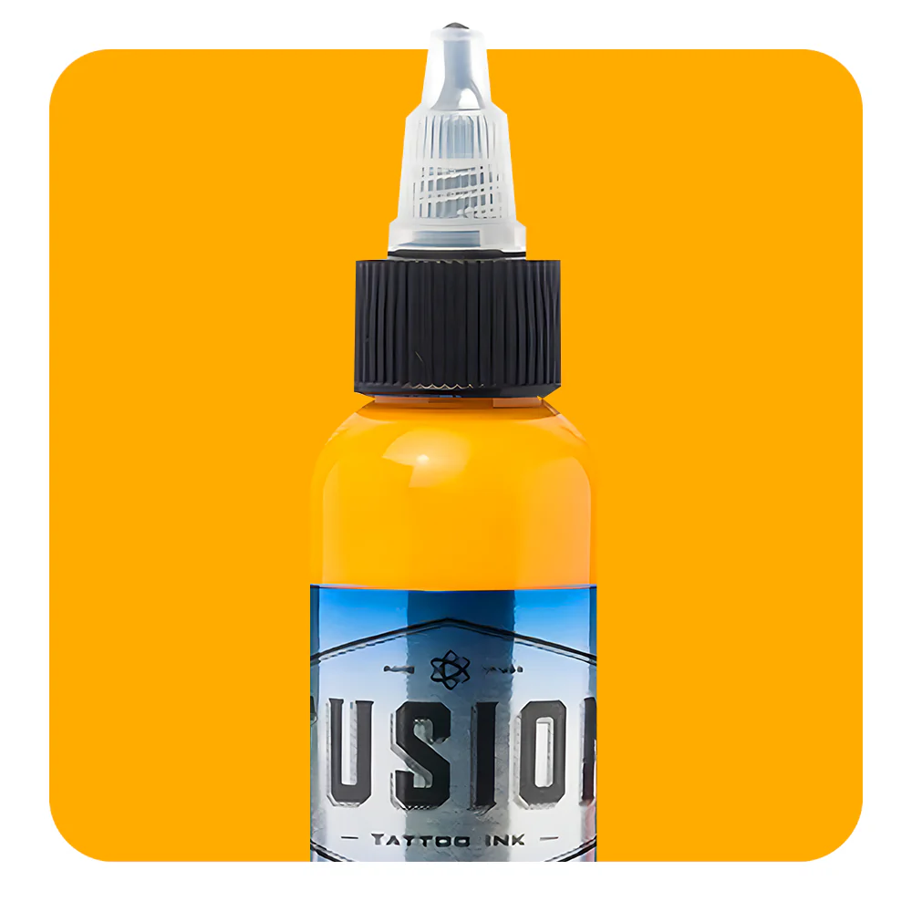 Golden Yellow — Fusion Tattoo Ink — Pick Size