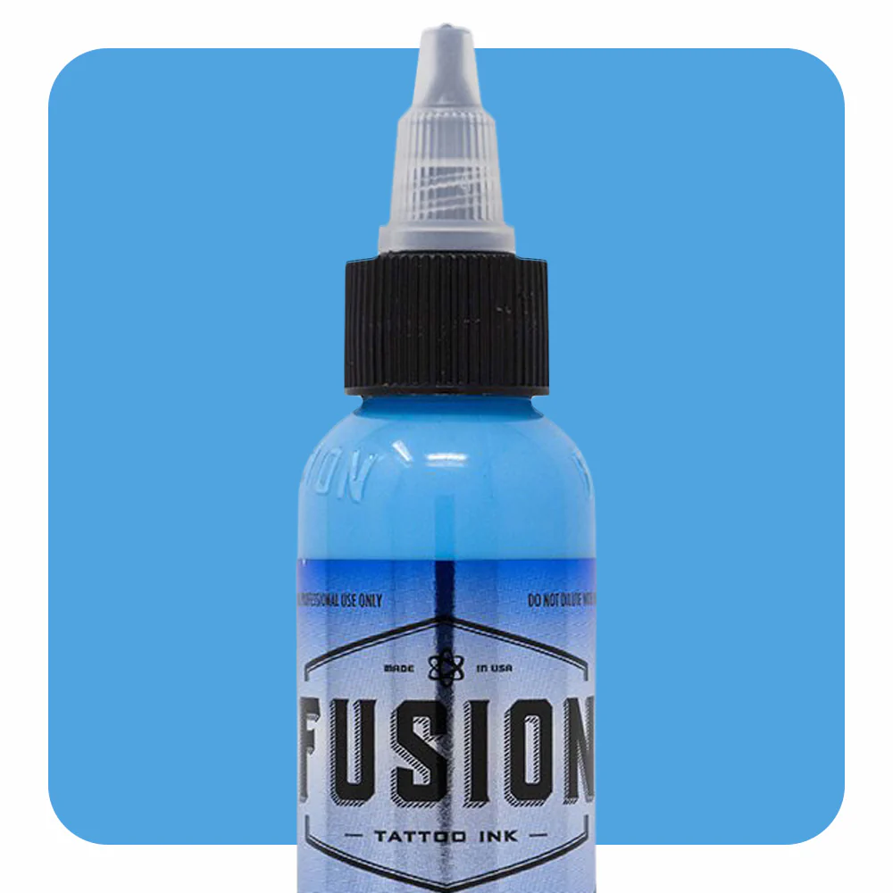 Gradient Blue 4-Pack — Fusion Tattoo Ink — 1oz - Image 2