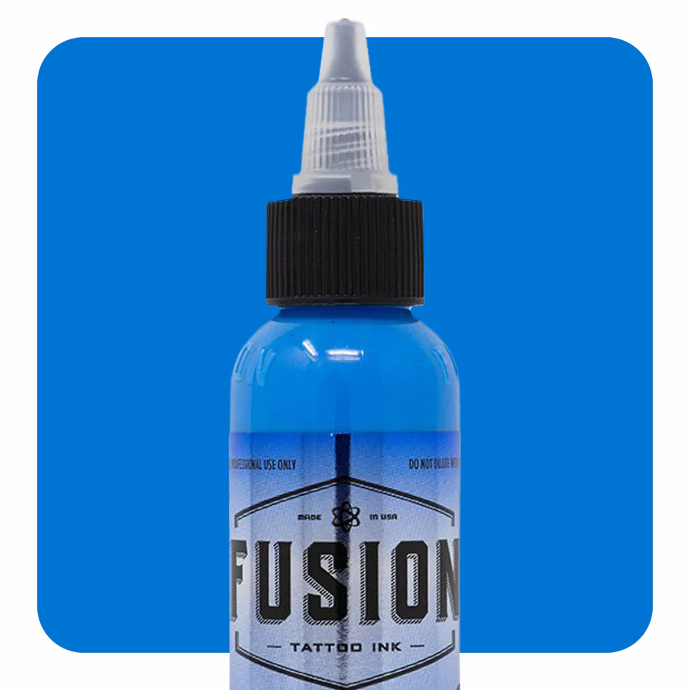 Gradient Blue 4-Pack — Fusion Tattoo Ink — 1oz - Image 3