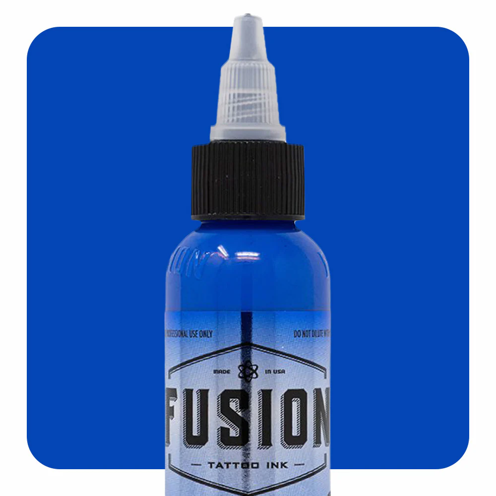 Gradient Blue 4-Pack — Fusion Tattoo Ink — 1oz - Image 4