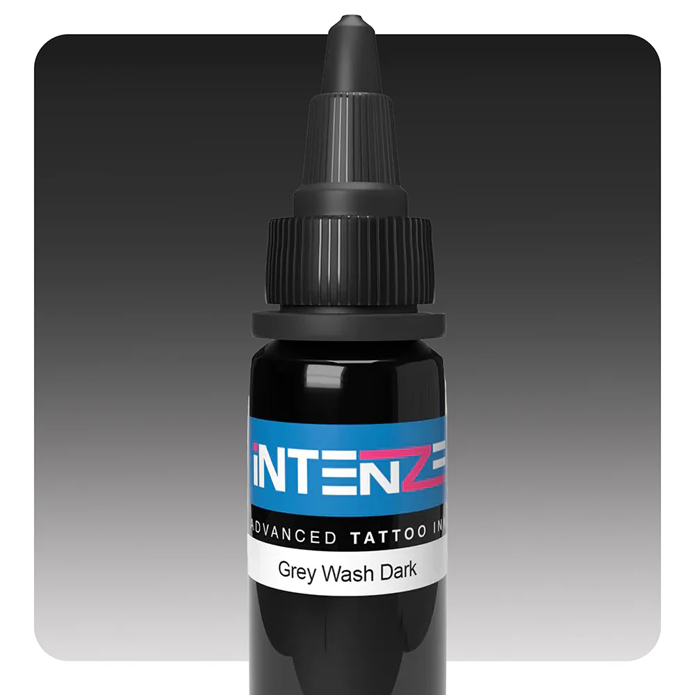 Gray Wash Dark — Intenze Tattoo Ink — Pick Size