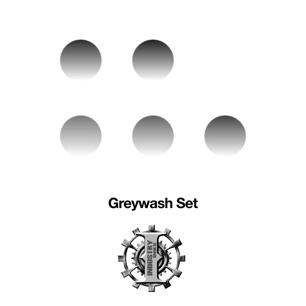 Grey Wash Set — Industry Inks — Pick Size - Image 2