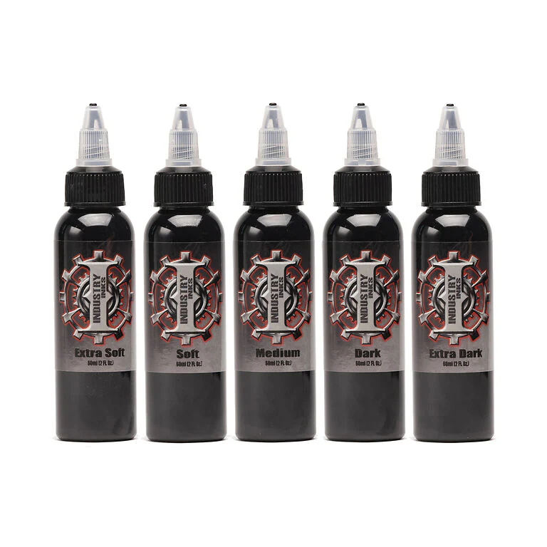 Grey Wash Set — Industry Inks — Pick Size - Image 3