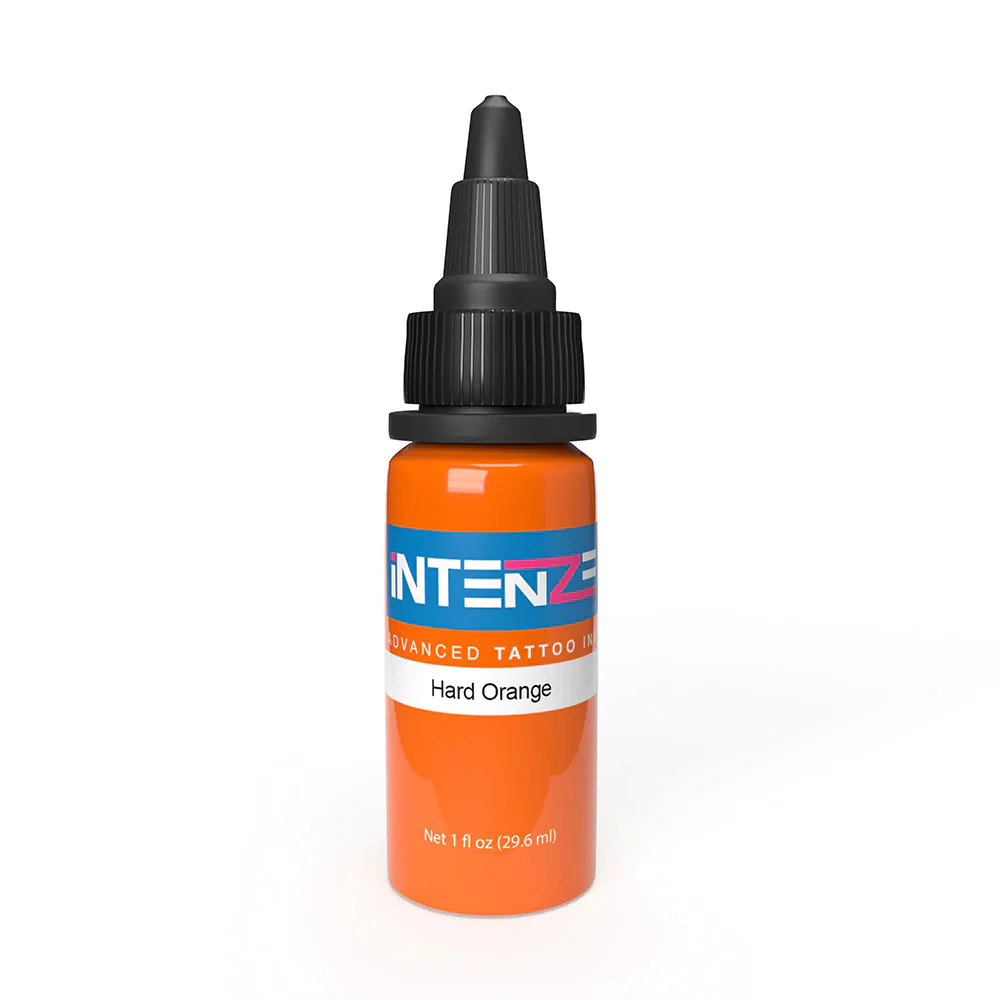 Hard Orange — Intenze Tattoo Ink — Pick Size - Image 2
