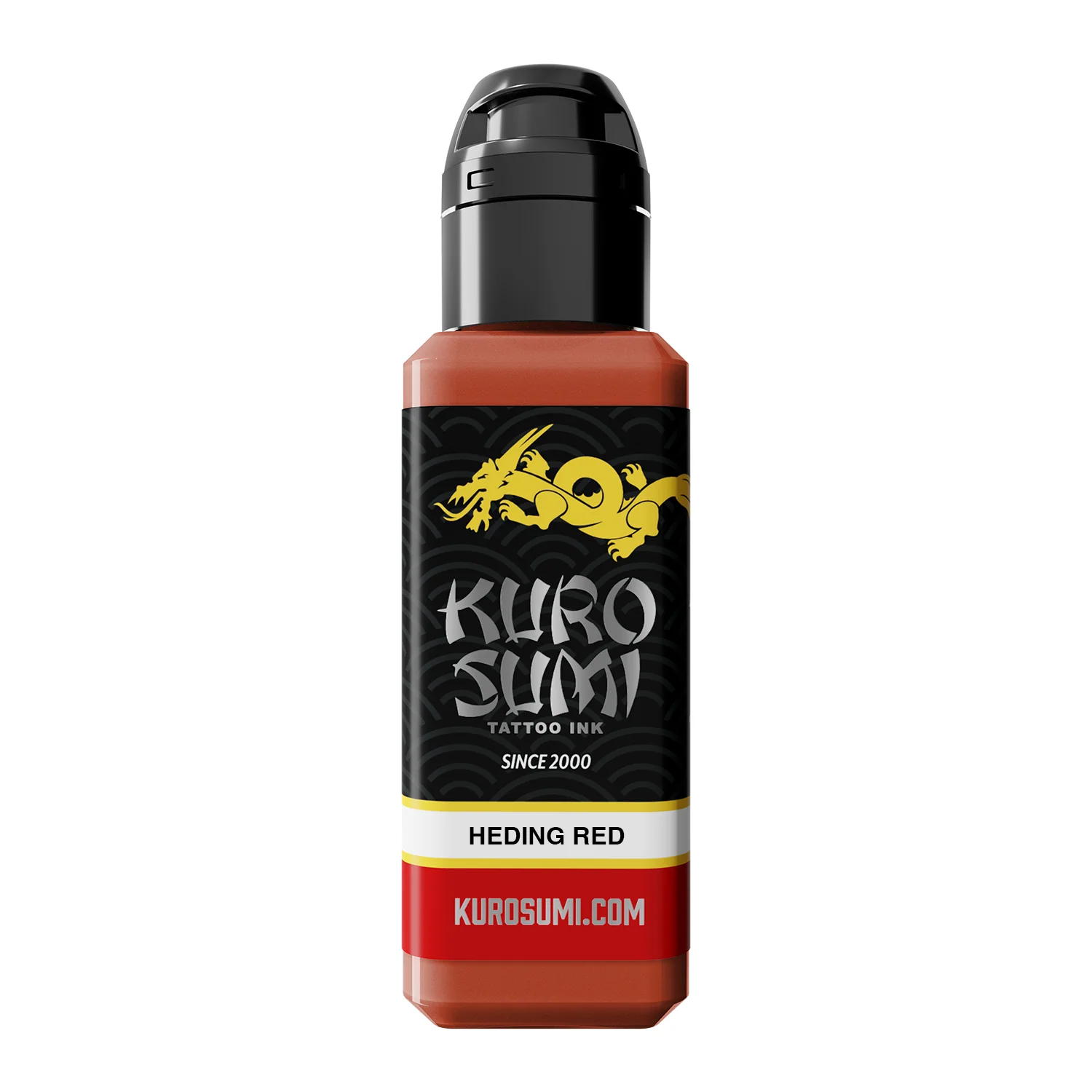 Heding Red — Kuro Sumi Tattoo Ink — 1.5oz - Image 2