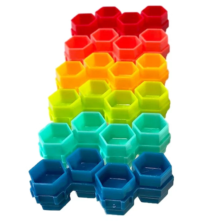 Hive Caps™ — Bag of 200 Ink Caps (50 Pieces) — Pick Color