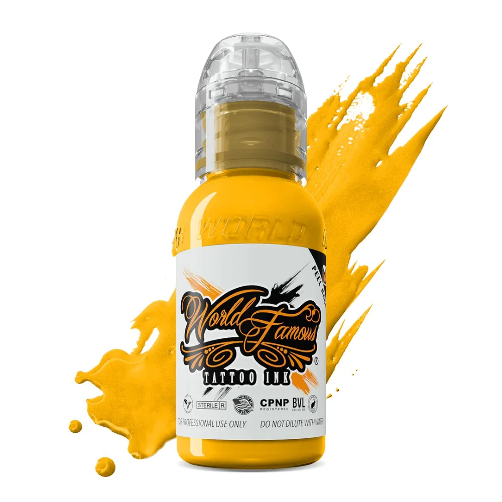 Hori Hui Taiwanese Ink - Nice Yellow - Image 2