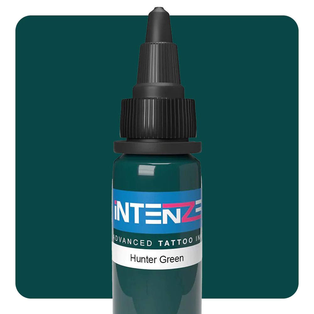 Hunter Green — Intenze Tattoo Ink — Pick Size