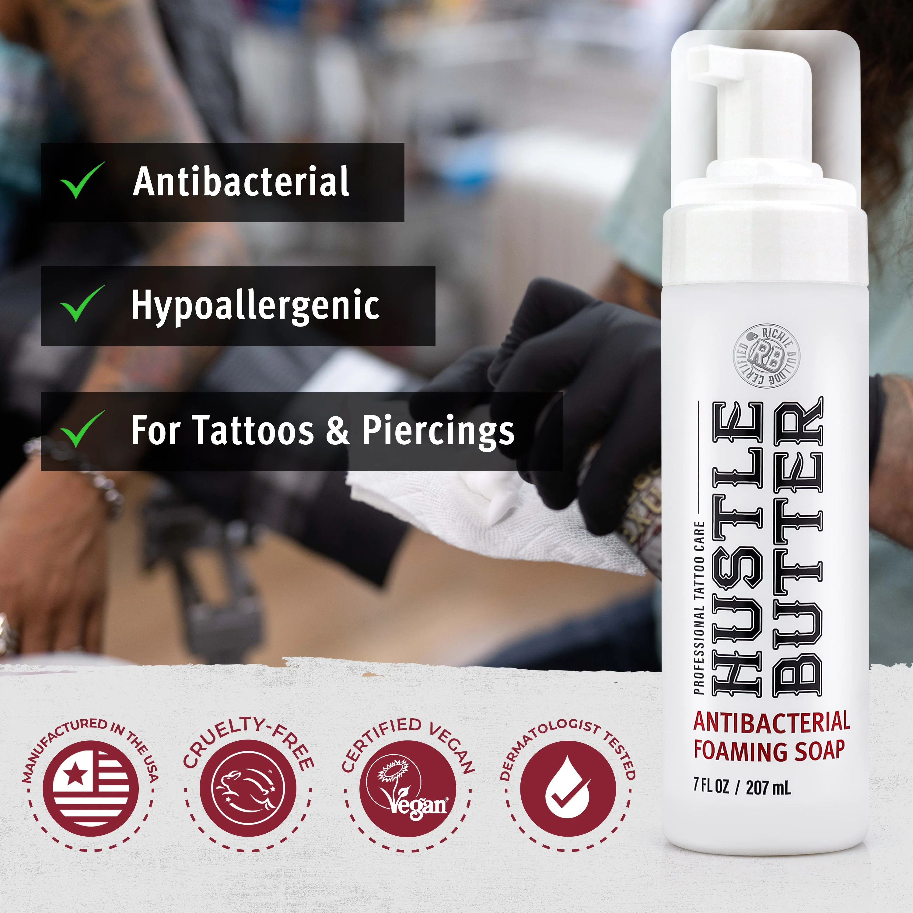 Hustle Bubbles 7oz Bottle with 1oz Tub Hustle Butter Deluxe Bundle - Image 8