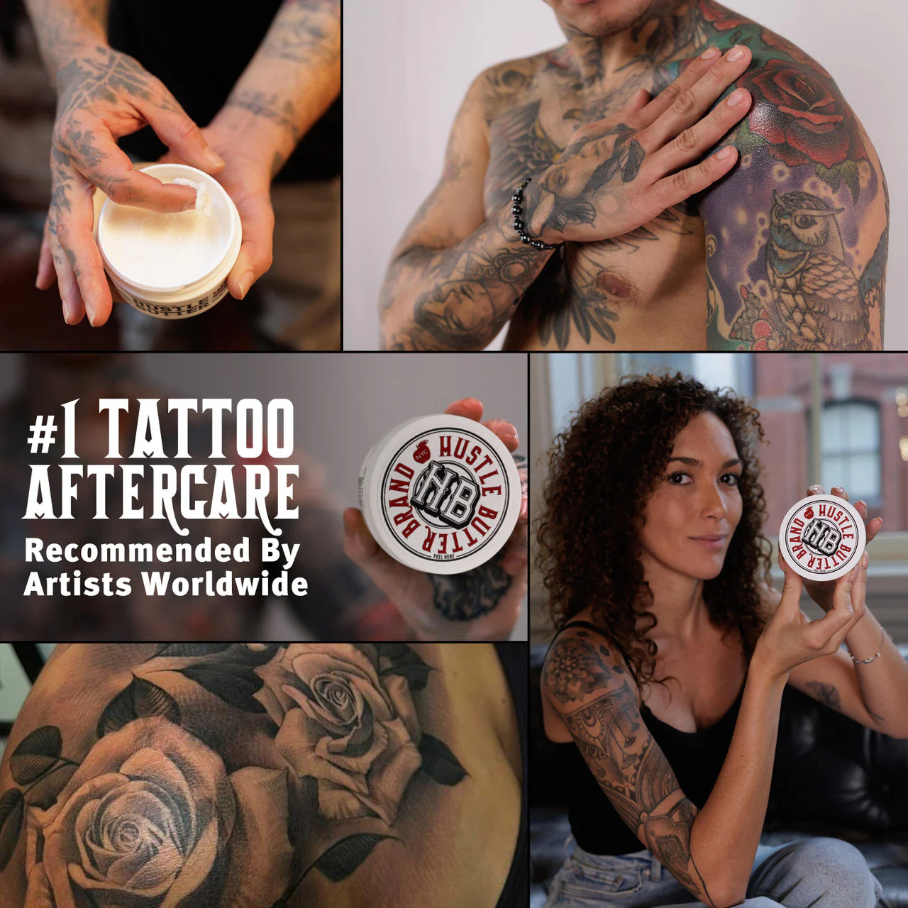 Hustle Butter Deluxe Tattoo Aftercare — 5oz — Single or Case of 24 - Image 7