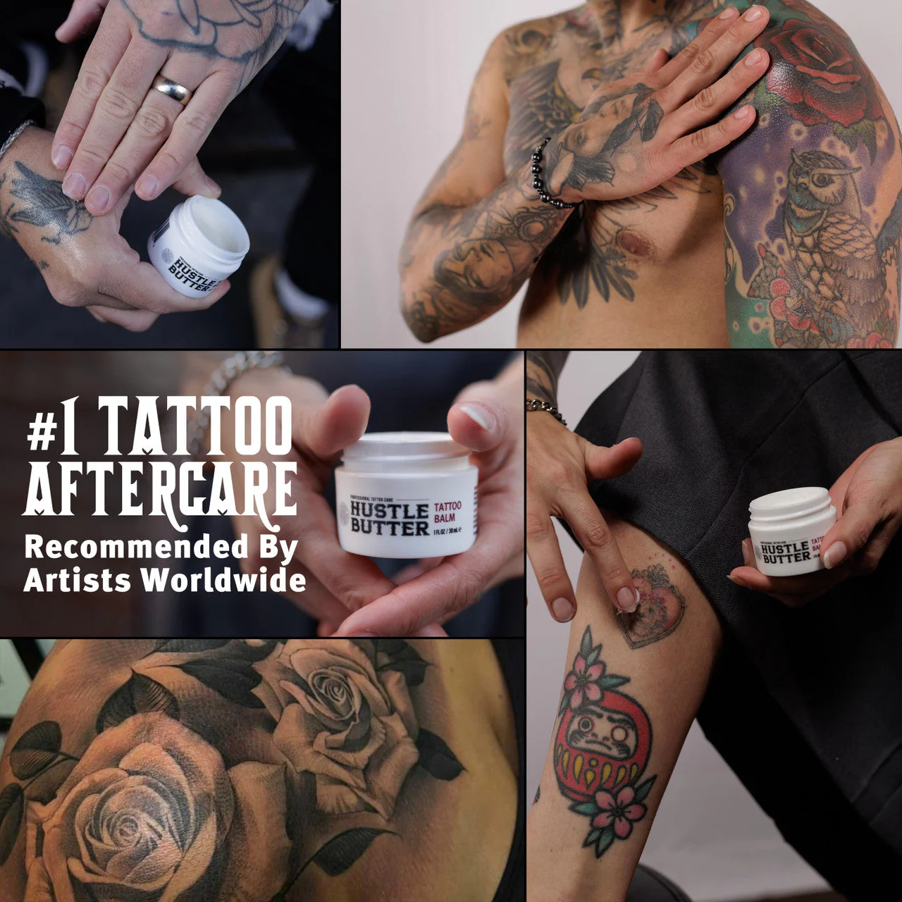 Hustle Butter Deluxe Tattoo Aftercare — 1oz — Single or Case of 48 - Image 7