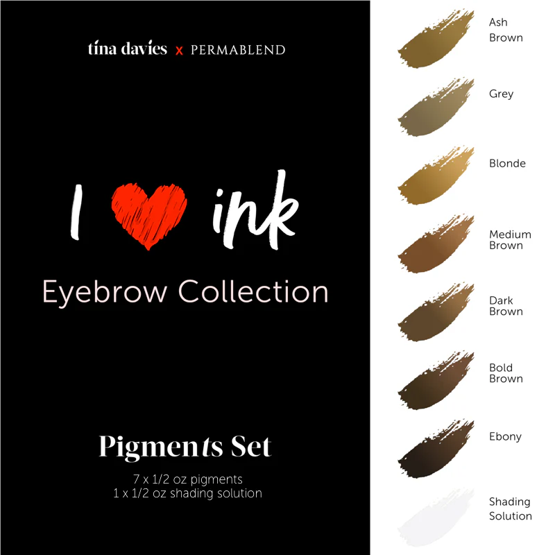 Tina Davies 'I ❤ Ink' - Eyebrow Collection - Image 4
