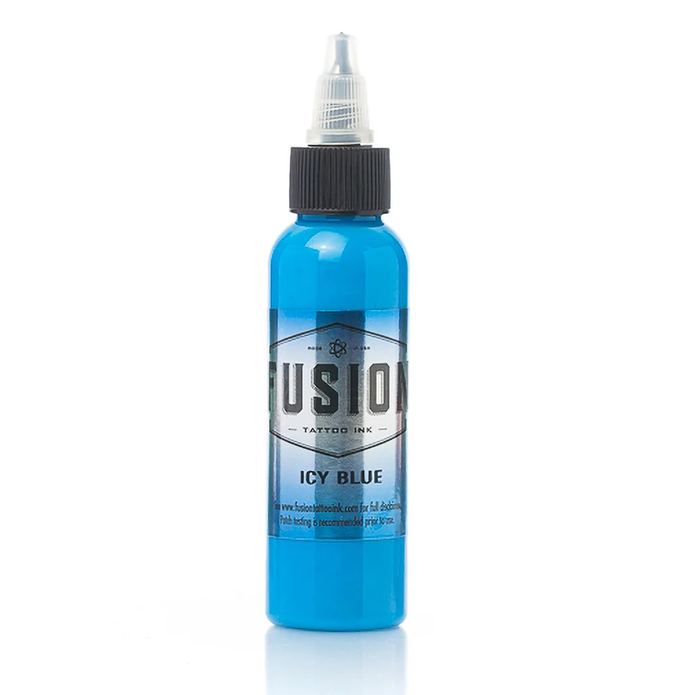 Icy Blue — Fusion Tattoo Ink — Pick Size - Image 2