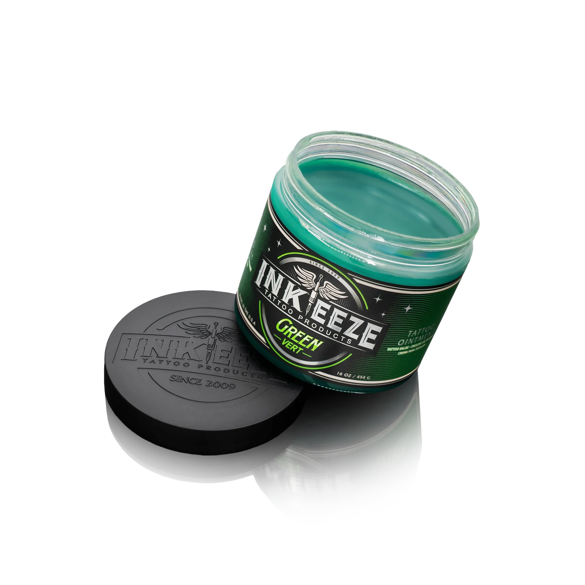 INK-EEZE Green Vert Tattoo Ointment – 16oz. - Image 3
