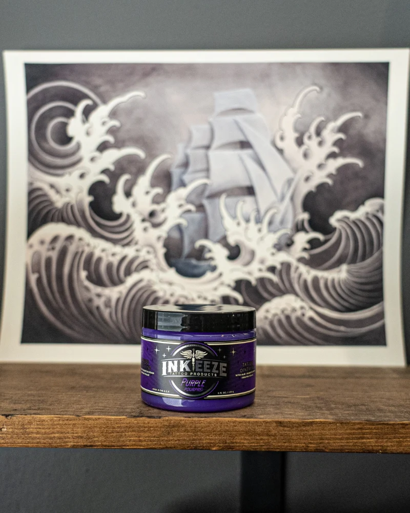 INK-EEZE Purple Glide Tattoo Ointment - Image 4