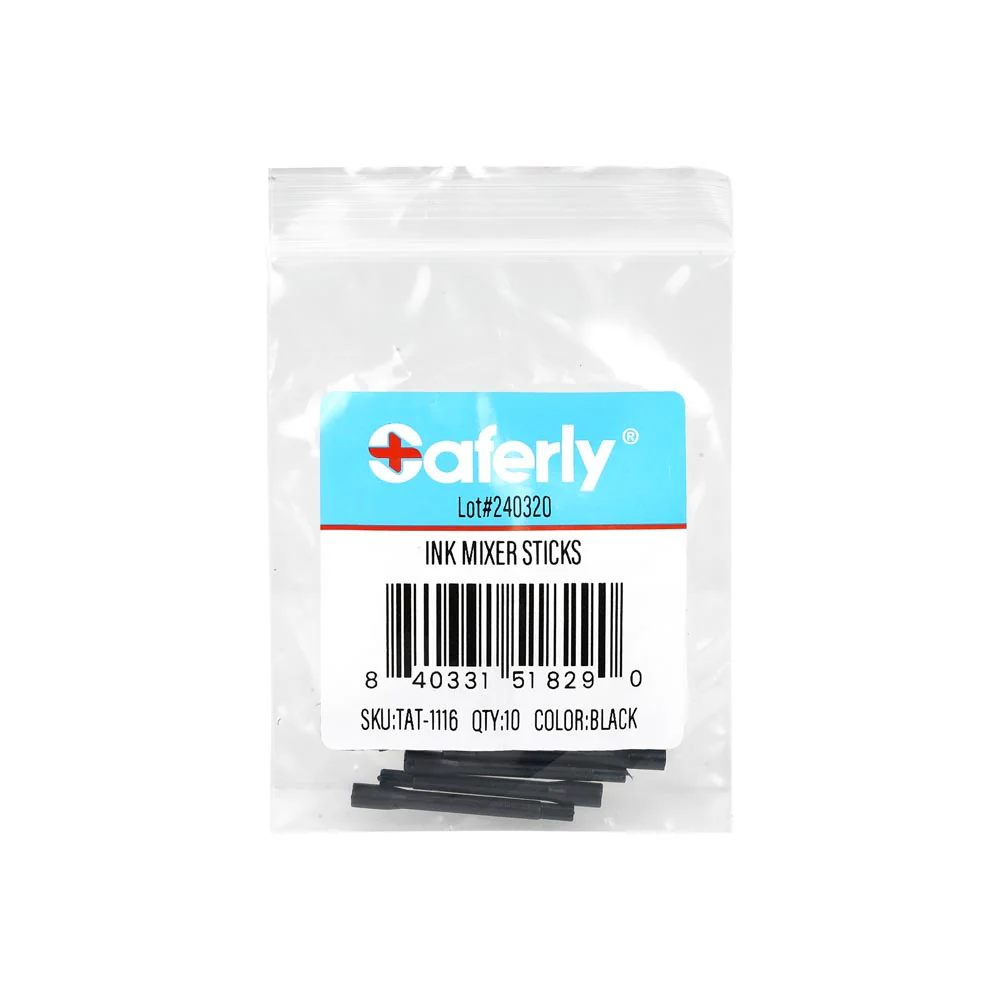 Saferly Ink Mixer Sticks — Bag of 10 - Image 8