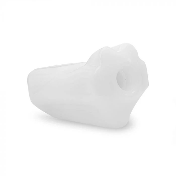 InkJecta Flite X1 Ergo Grip – White Delrin - Image 4