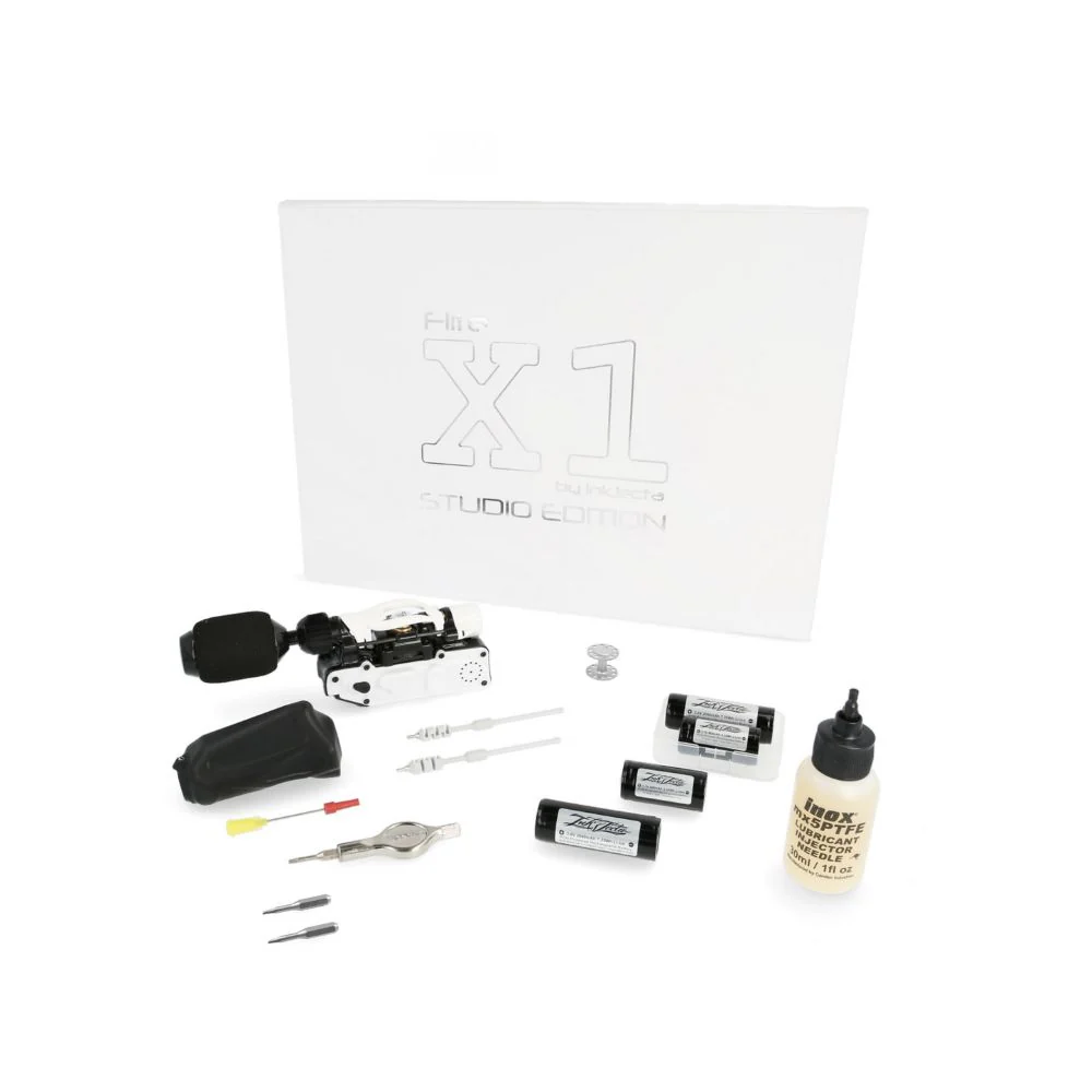 InkJecta Flite X1 Wireless Tattoo Machine — Studio Edition Troopa