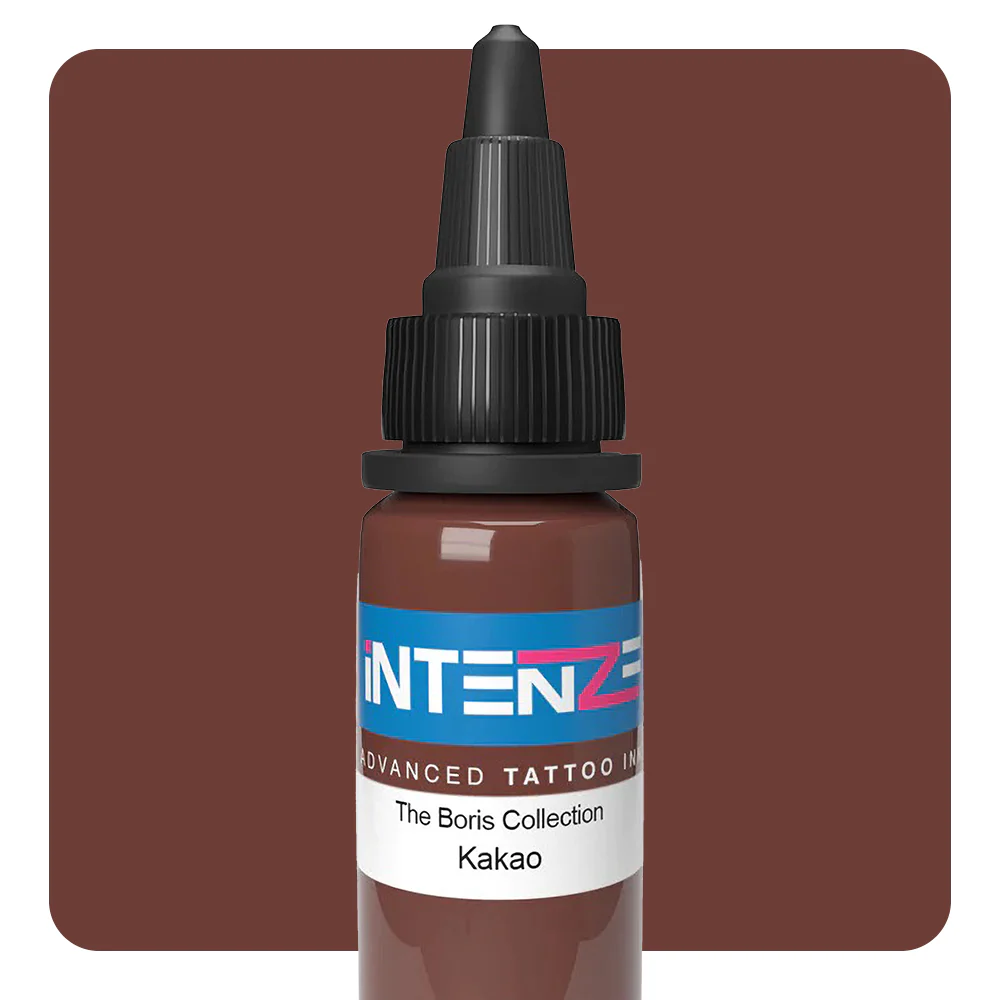 Kakao — Boris Series — Intenze Tattoo Ink — 1oz Bottle