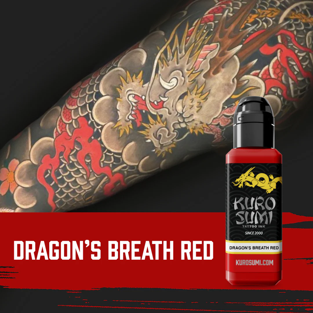 Kuro Sumi Dragon's Breath Red - Image 7