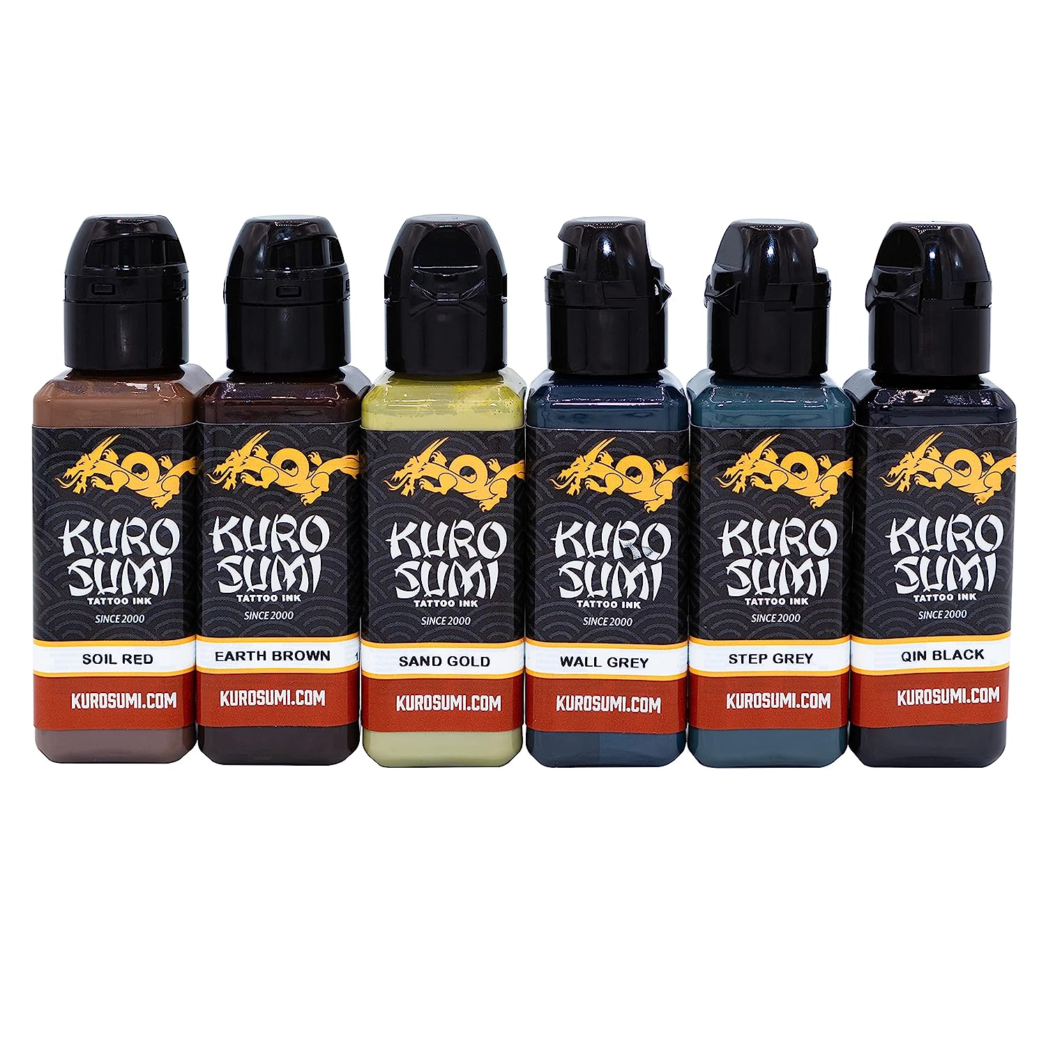 Kuro Sumi Great Wall Tattoo Ink Set - Image 2