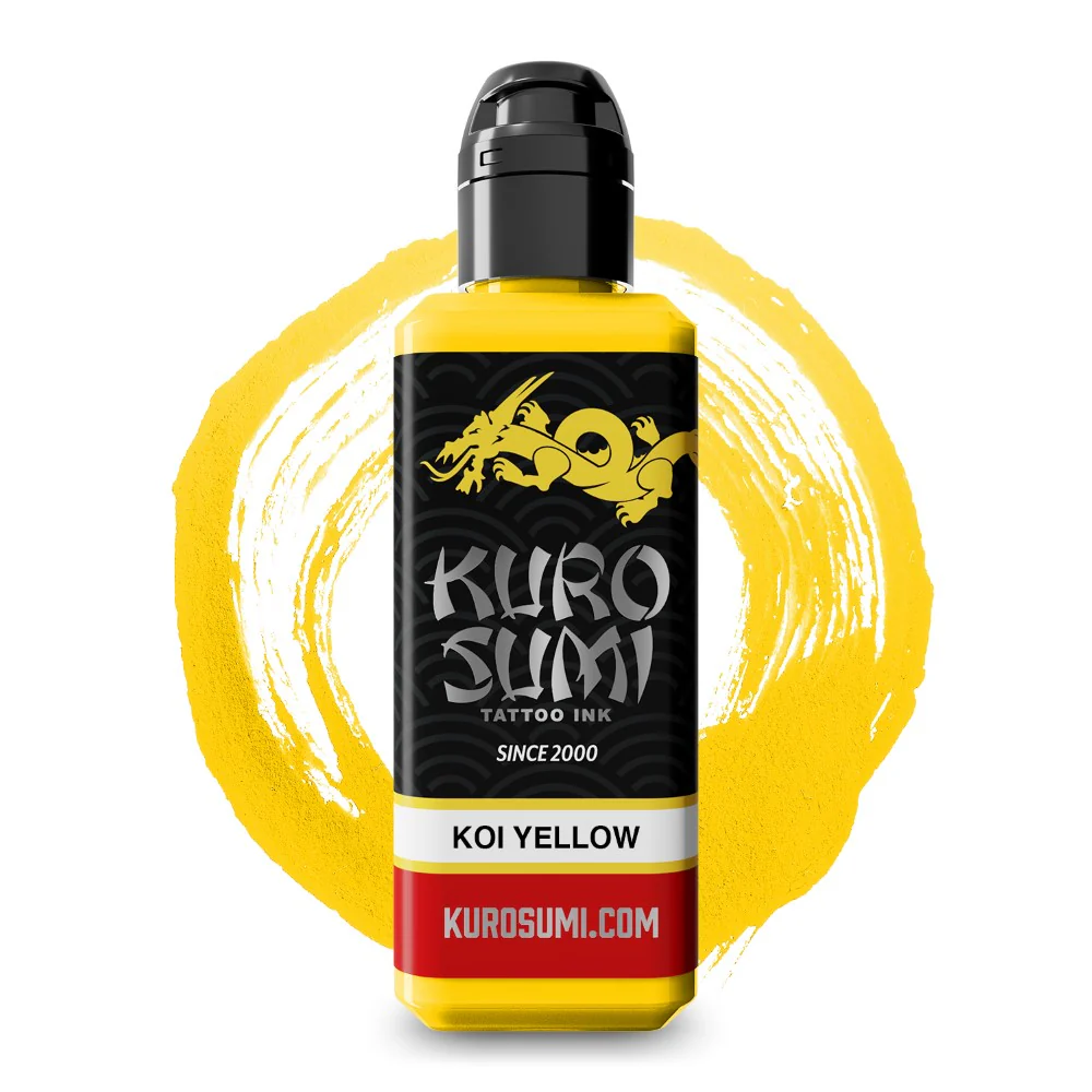 Kuro Sumi Koi Yellow - Image 4